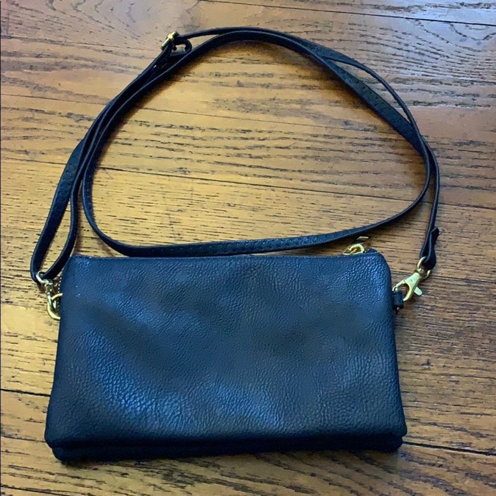 Navy Blue cross body bag/clutch